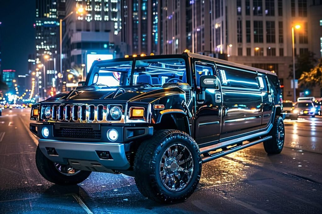 Hummer limousine : le luxe extrême sur roues