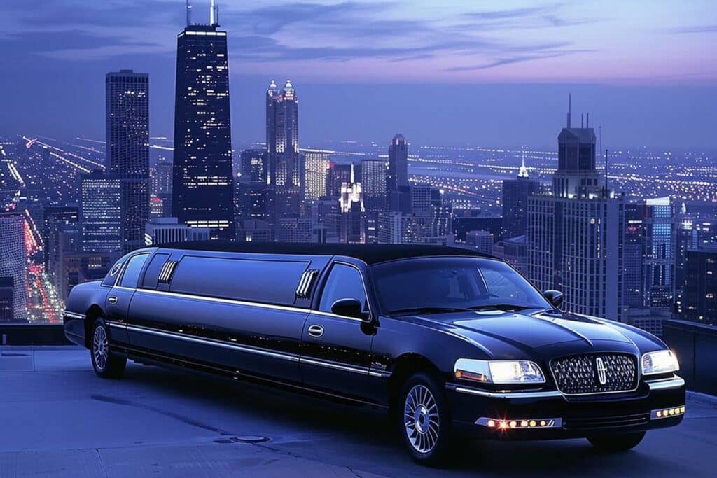 Limousine Lincoln Town Car : luxe et élégance sur roues